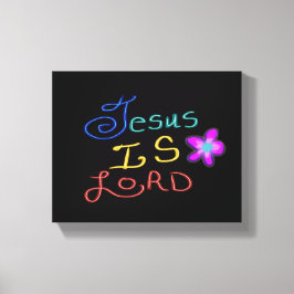 Jesus ist Herr Christlich Leinwanddruck