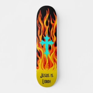 Jesus ist Herr Skateboard