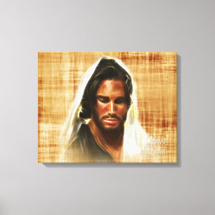 Jesus ist Herr Wrapped Leinwand