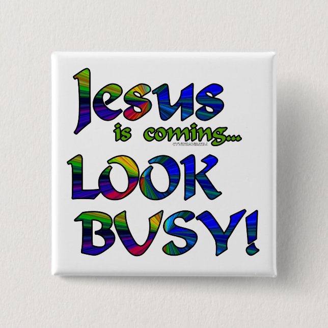 Jesus ist kommende… 2 button (Vorderseite)