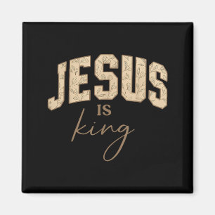 Jesus.ist König Bibelvers John 14_6 Christlich Rel Magnet
