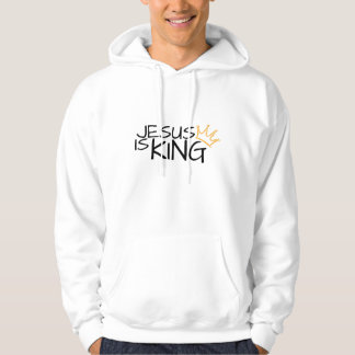 Jesus ist König - Christliche Männerhoodie Hoodie