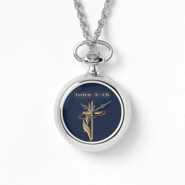 Jesus ist König der Könige Armbanduhr (Vorderseite)