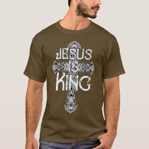 Jesus ist König Heilige Schrift Christus Christus T-Shirt