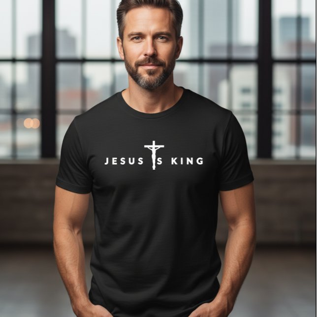 Jesus ist König T-Shirt (Von Creator hochgeladen)