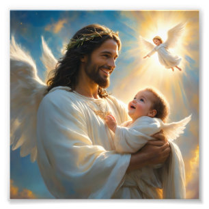 Jesus ist Kunst Fotodruck