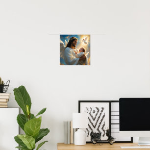Jesus ist Kunst Poster
