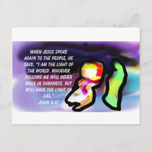 Jesus ist Licht Postkarte