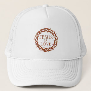 Jesus ist Liebe Truckerkappe