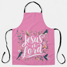 Jesus ist Lord Pink Birds Blumengestalt