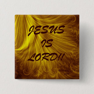 JESUS IST LORD!! … RELIGIÖSE KNÖPFE BUTTON