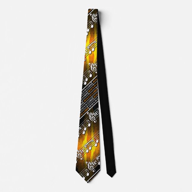 Jesus ist Lord Tie Krawatte (Vorderseite)