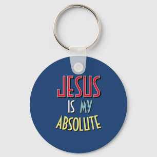 JESUS Ist Mein Absoluter Christlicher Glaubensspru Schlüsselanhänger