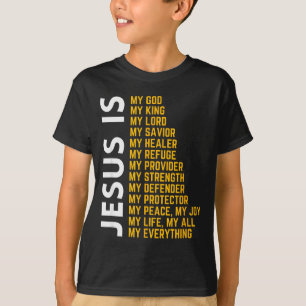 Jesus ist mein Alles Christlicher Gott Jesus Relig T-Shirt