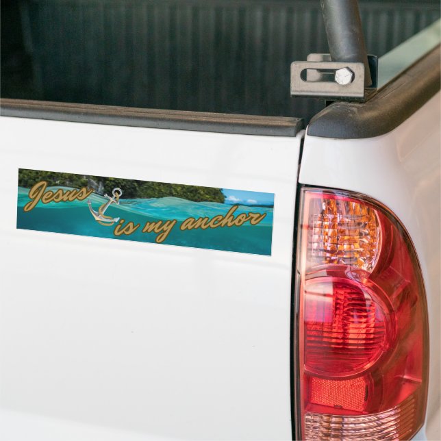Jesus ist mein Anker Autoaufkleber (Auf Lkw)