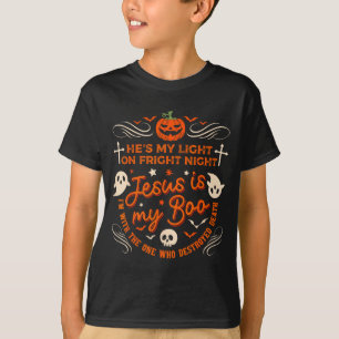 Jesus ist mein Boo Christliches Halloween-Geist-Kü T-Shirt