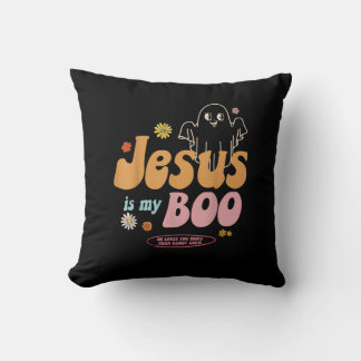 Jesus ist mein Boo Er liebt dich mehr Spielender G Kissen