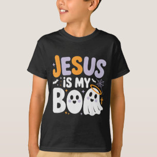 Jesus ist mein Boo süßer christlicher Halloween-Ge T-Shirt