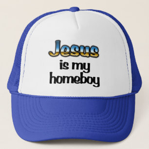 Jesus ist mein christlicher Homeboy Truckerkappe