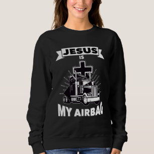 Jesus ist mein Christlicher LKW-LKW-LKW-LKW Sweatshirt