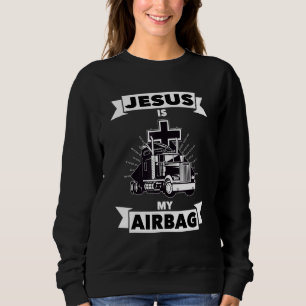 Jesus ist mein Christlicher LKW-LKW-LKW-LKW Sweatshirt