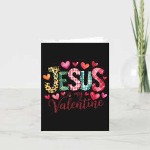 Jesus ist mein Christliches religiöses Herz Gi Karte