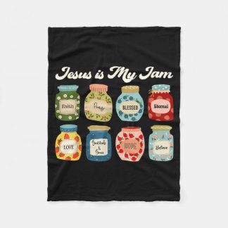 Jesus ist mein Ding Glaube Christlich Religiös Rit Fleecedecke