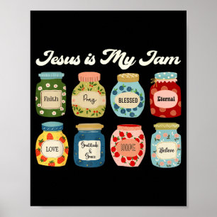 Jesus ist mein Ding Glaube Christlich Religiös Rit Poster