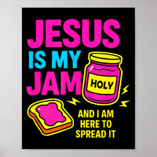 Jesus ist mein Ding und ich bin hier, um Bibelvers Poster