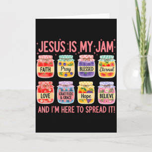 Jesus ist mein Ding und ich bin hier, um christlic Karte