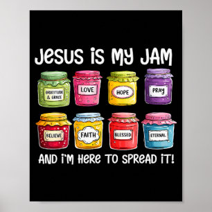 Jesus ist mein Ding und ich bin hier, um christlic Poster