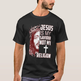 Jesus ist mein Erlöser, nicht meine Religion Chris T-Shirt