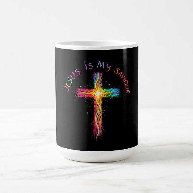 Jesus ist mein Erretter eine treue Erinnerung der  Kaffeetasse (Mittel)