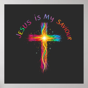 Jesus ist mein Erretter eine treue Erinnerung der  Poster