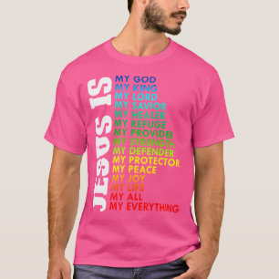 Jesus ist mein Gott Christus engagiert sich für di T-Shirt