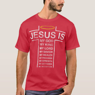 Jesus ist mein Gott Glaube Jesus Beliver Christlic T-Shirt