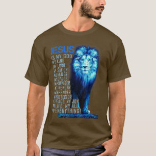 Jesus ist mein Gott König Mein Herr, mein Erretter T-Shirt