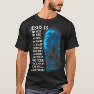 Jesus ist mein Gott mein König mein Herr mein Erlö T-Shirt