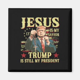Jesus Ist Mein Heiland Trump Ist Immer Noch Mein P Magnet