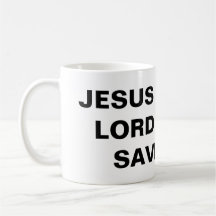"Jesus ist mein Herr und Erretter" Klassische Tass