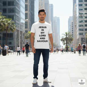 "Jesus ist mein Herr und Erretter" T - Shirt der M