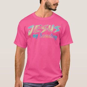 Jesus ist mein Homeboy 80er Retro 1 T-Shirt