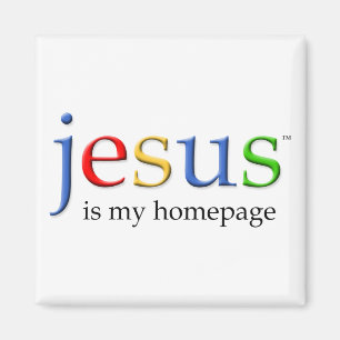 Jesus ist mein homepage magnet