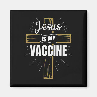 Jesus ist mein Impfstoff Christlicher Glaube Magnet