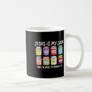 Jesus ist mein Jam und ich bin hier, um christlich Kaffeetasse