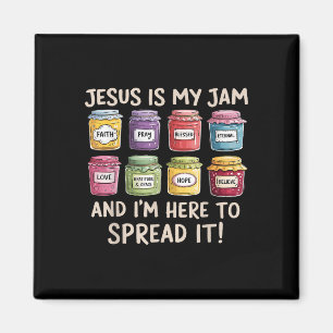 Jesus ist mein Jam und ich bin hier, um Christlich Magnet