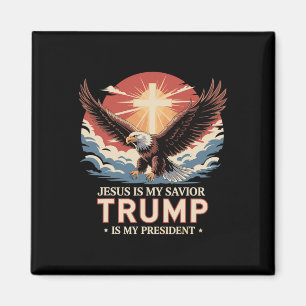 Jesus ist mein Retter Trump ist mein biblischer Pr Magnet