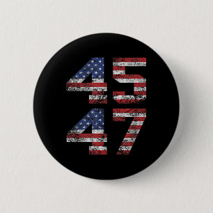 Jesus ist mein Retter Trump ist mein Präsident Ame Button