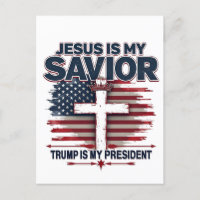 Jesus ist mein Retter Trump ist mein Präsident Fun