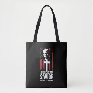 Jesus ist mein Retter Trump ist mein Präsident Tru Tasche